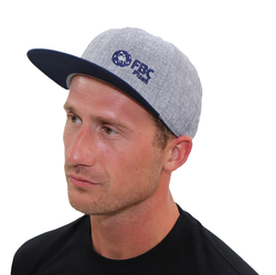 SNAPBACK FBC PLZEŇ šedo modrá