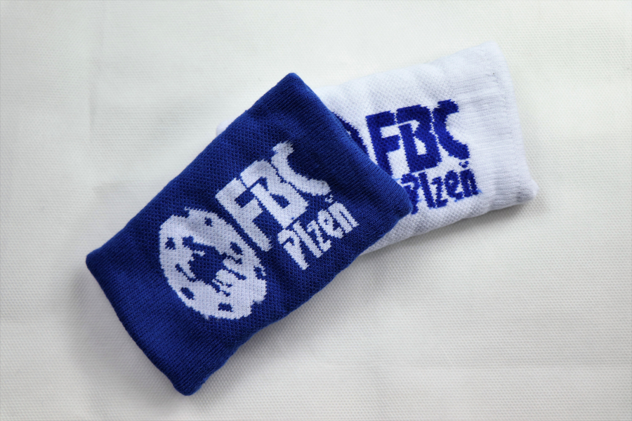 Potítko FBC PLZEŇ modré